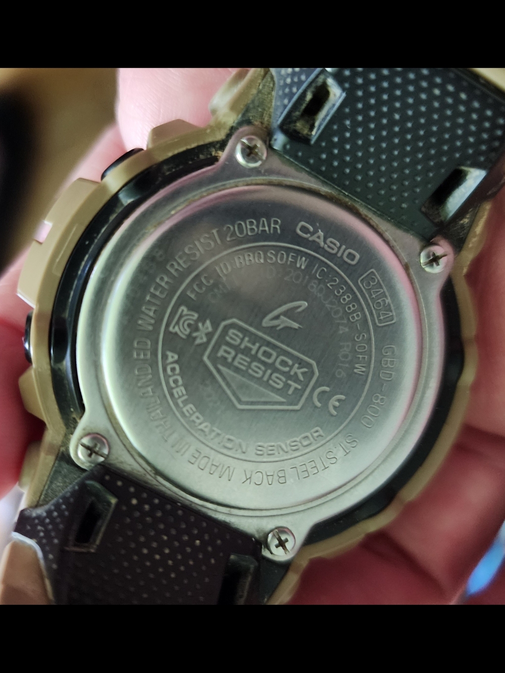 Casio G-Shock Power Trainer (Model: GBD-800UC-5), which is finished in a utility - Picture 4 of 4